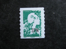 Saint Pierre Et Miquelon: TB Marianne De L'Avenir Autoadhésive Verte De 2023, Neuve XX. - Unused Stamps