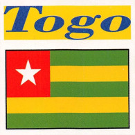 Flag Chromo - Togo - 5 X 5 Cm - Autres & Non Classés