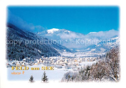 73855501 Feld Am See Kaernten AT Winterpanorama Alpen  - Autres & Non Classés