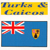 Flag Chromo - Turks & Caicos - 5 X 5 Cm - Autres & Non Classés