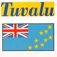 Flag Chromo - Tuvalu - 5 X 5 Cm - Autres & Non Classés