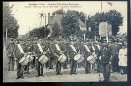 Cpa Du 18 Aubigny Grandes Fêtes Franco écossaises Cortège Historique 15 Août 1931 La Garde Républicaine   STEP187 - Aubigny Sur Nere