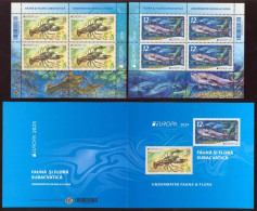 MOLDOVA 2024 Europa CEPT. Underwater Fauna & Flora - Fine Booklet MNH - Moldavia