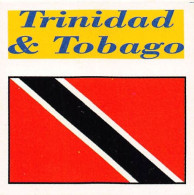 Flag Chromo - Trinidad & Tobago - 5 X 5 Cm - Autres & Non Classés