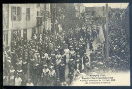 Cpa Du 18 Aubigny Grandes Fêtes Franco écossaises Cortège Historique 15 Août 1931 Demoiselles D' Honneur STEP187 - Aubigny Sur Nere