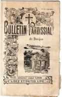 Bulletin  Paroissial De Boujan Sur Libron  De Mai 1904.n 6 De 16 Pages - Historische Dokumente