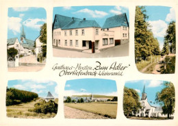 73855321 Obertiefenbach Westerwald Gasthaus Pension Zum Adler Waldpartie Landsch - Andere & Zonder Classificatie