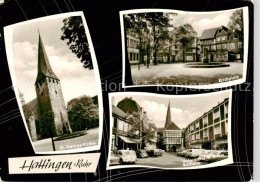 73855302 Hattingen  Ruhr St. Georgskirche Kirchplatz Untermarkt Rathaus  - Hattingen