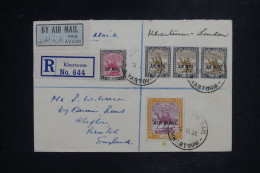 SOUDAN - Lettre Recommandée Par Avion > L'Angleterre - 1931 - A 2908 - Soudan (1954-...)