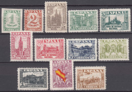 Spain 1936 Mi#752-763 Edifil#802-813 Mint Hinged - Ungebraucht