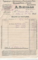 13-A.Biétron..Fabrique & Affinage De Fromages Fins, Beurres Frais & Salés....Marseille...(Bouches-du-Rhône)...1928 - Alimentaire