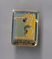 PIN'S   THEME GYMNASTIQUE  CLUB LE BOUSCAT  EN GIRONDE 1991 - Gimnasia