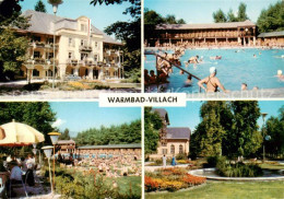 73855223 Warmbad Villach Hotel Freibad Terrasse Park Warmbad Villach - Autres & Non Classés