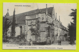 73 AIX LES BAINS N°2207 Abbaye D'Hautecombe Façade Animée VOIR DOS - Aix Les Bains