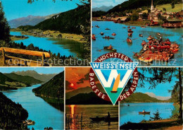 73855164 Weissensee Kaernten AT Seepartien Panorama  - Weissensee