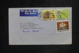 SINGAPOUR - Lettre Par Avion > L'Ile De La Réunion (France) - 1987 - A 2909 - Singapore (1959-...)