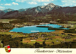 73855138 Faakersee Kaernten AT Fliegeraufnahme Mit Mittagskogel  - Otros & Sin Clasificación