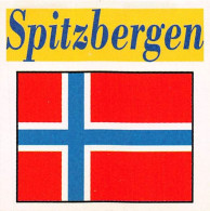 Flag Chromo - Spitzbergen - 5 X 5 Cm - Sonstige & Ohne Zuordnung