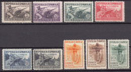 Spain 1938 Mi#737-745 Edifil#792-800 Mint Hinged - Ungebraucht