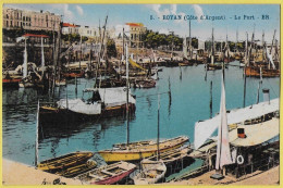 CPA  ROYAN Le Port Barques Bateaux - Cliché Peu Commun 1932 - Royan