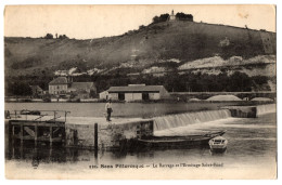 CPA 89 - SENS (Yonne) - 121. Le Barrage Et L'Ermitage Saint-Bond (Sens Pittoresque) - Sens