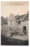 CPA 02 - SOUPIR (Aisne) - Une Barricade De Pierres établie Dans Une Rue Du Village - Visa 485 - TMK - Guerre 1914 à 1917 - Autres & Non Classés