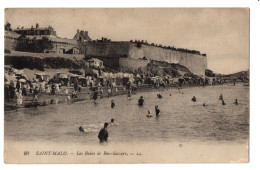 CPA 35 - SAINT MALO (Ille Et Vilaine) - 90. Les Bains De Bon-Secours - LL - Saint Malo