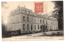 CPA 91 - SAINT SULPICE DE FAVIERES (Essonne) - 14. Château De Segrez - L. Des G. - Saint Sulpice De Favieres