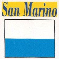 Flag Chromo - San Marino - 5 X 5 Cm - Andere & Zonder Classificatie