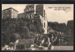 Cartolina Tivoli, Una Veduta Del Giardino Nella Villa D` Este  - Tivoli