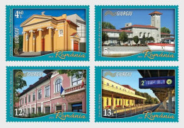 Romania 2023 Romania's Cities, Giurgiu Stamps 4v MNH - Ongebruikt