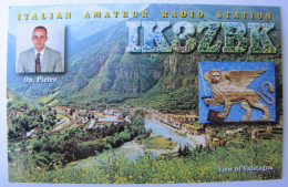 CARTES QSL - Radio Amateur - Station IK3ZBK - View Of Valstagna - Radio Amateur