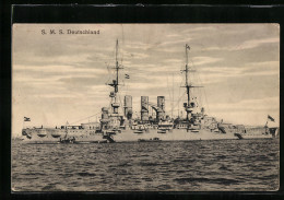 AK S.M.S. Deutschland Auf Hoher See  - Warships