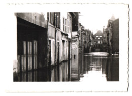 4 Photos Photographe Inconnu,  Vue De Epinal, Inondation-Katastrophe 1947, überflutete Strassen Der Stadt  - Lieux