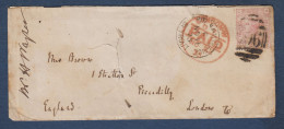 Lettre De BEYROUT  BRITISH POST OFFICE - Britisch-Levant