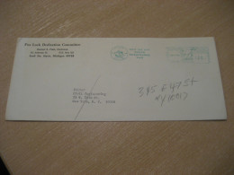 SAULT SAINTE MARIE 1968 Soo Adventure American Indians Indian Meter Mail Cover USA Indigenous Native History - Indiani D'America