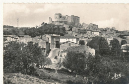 04 // GREOUX LES BAINS   Vue Générale Prise De La Route De Marseille   CPSM PETIT FORMAT - Gréoux-les-Bains