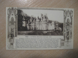 USSE Chateau Castle Postcard FRANCE - Castelli