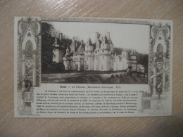 USSE Chateau Castle Postcard FRANCE - Castillos