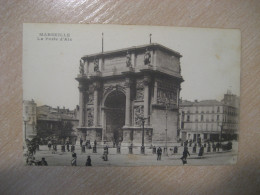 MARSEILLE La Porte D'Aix Bouches-du-Rhone Postcard FRANCE - Monumenten