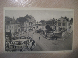 CAYEUX-SUR-MER Place Coubert Somme Postcard FRANCE - Cayeux Sur Mer