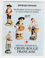 France Carnet Croix Rouge N° 2026 ** Année 1977 Santons De Provence - Croce Rossa