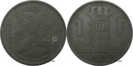 Belgique - Royaume - Léopold III (Régence) - 1 Franc 1947 BELGIE-BELGIQUE RARE - TTB/XF40 - Mon6496 - 1 Franc