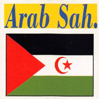 Flag Chromo - Arab Sahara - 5 X 5 Cm - Andere & Zonder Classificatie