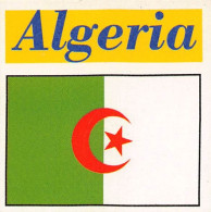 Flag Chromo - Algeria - 5 X 5 Cm - Andere & Zonder Classificatie