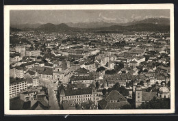 AK Ljubljana, Ortsansicht Aus Der Vogelschau, Panorama  - Slovenia