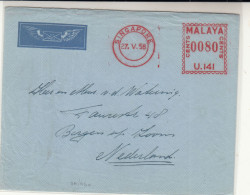 Singapore / Meter Mail / Airmail / Holland - Singapur (1959-...)