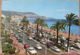 FRANCE COTE D'AZUR NICE PROMENADE DES ANGLAIS CARD POSTKAART POSTCARD CARTE POSTALE POSTKARTE CARTOLINA ANSICHTSKARTE - Beaune