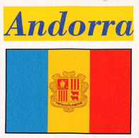 Flag Chromo -  Andorra - 5 X 5 Cm - Andere & Zonder Classificatie