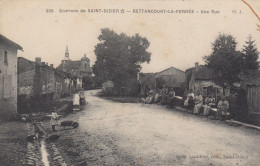 Environs De Saint-Dizier.  Bettancourt-la-Ferrée.  Une Rue - Saint Dizier